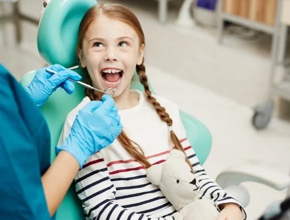 Pediatric Dental Filling Procedure